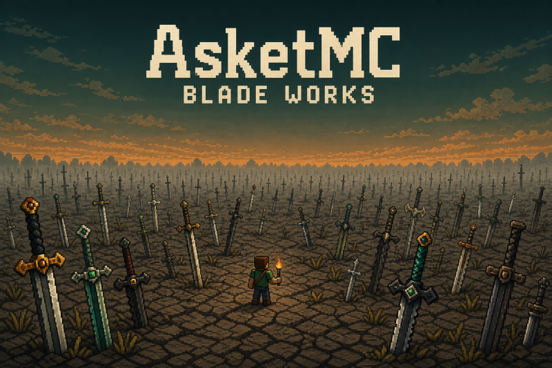 AsketMC — Бесконечный мир клинков