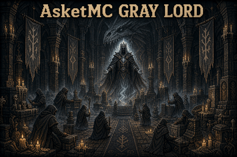 AsketMC — Серый Лорд: Серый Лорд, Залы Немёртвых, Сингрейс, культ и нежить