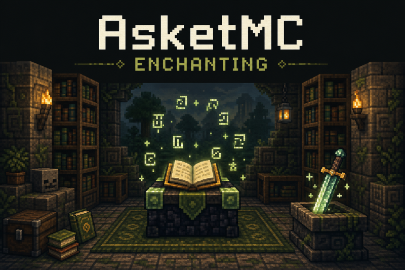 AsketMC — зачарования