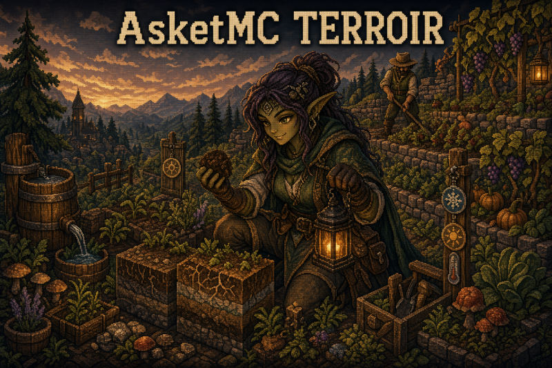 AsketMC — Терруар: почва, климат, урожай, фермерство и качество ресурсов
