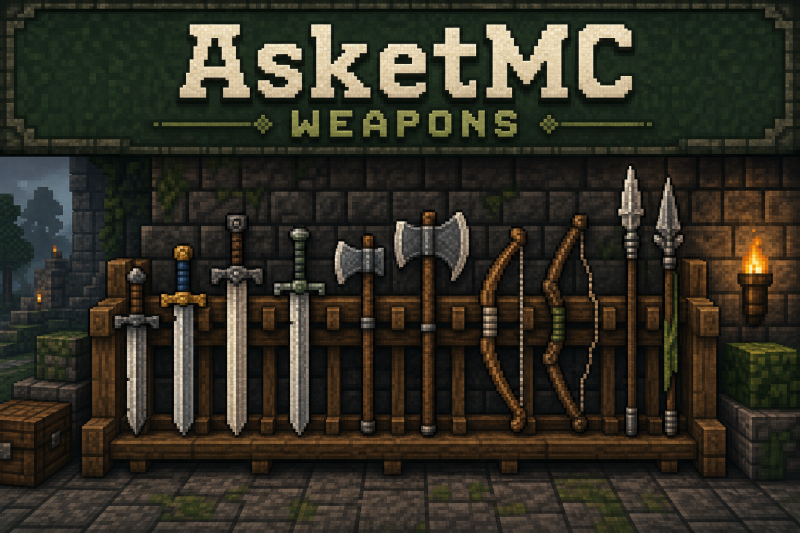 AsketMC — Оружие