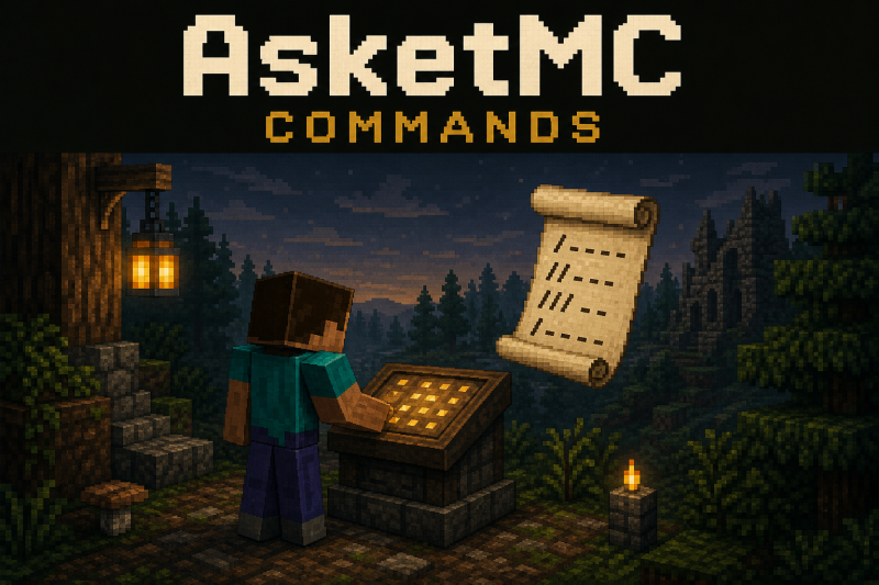 AsketMC — Команды