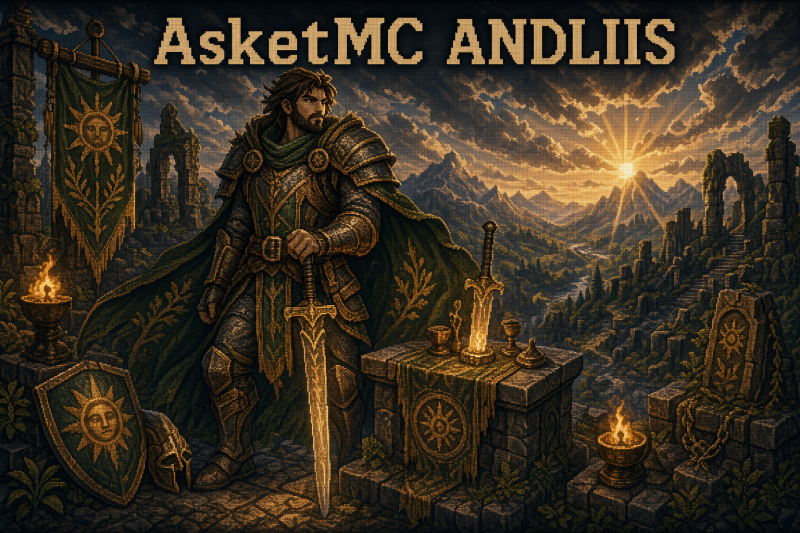 AsketMC — Андлиис: Андлиис, солнце, ратное дело, доблесть, честь и храбрость