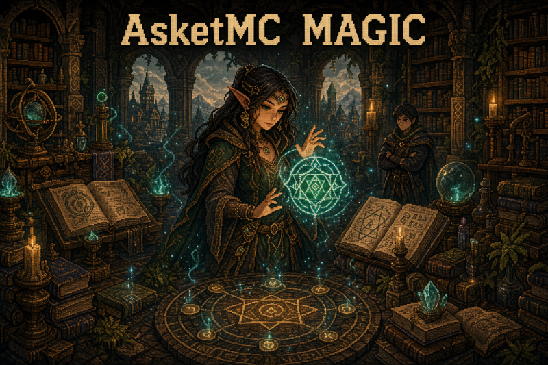 AsketMC — Магия: магия, эфир, руны, заклинания и артефакты