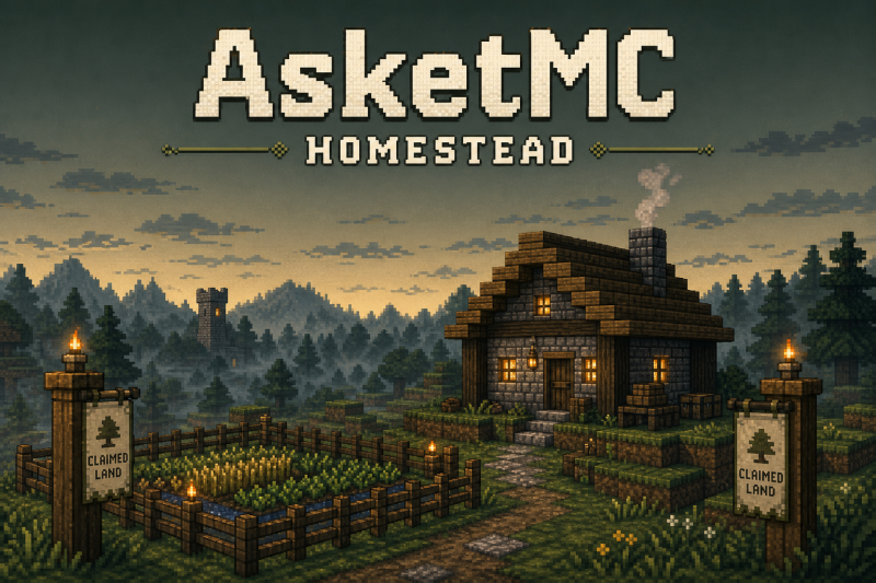 AsketMC — Домашняя база