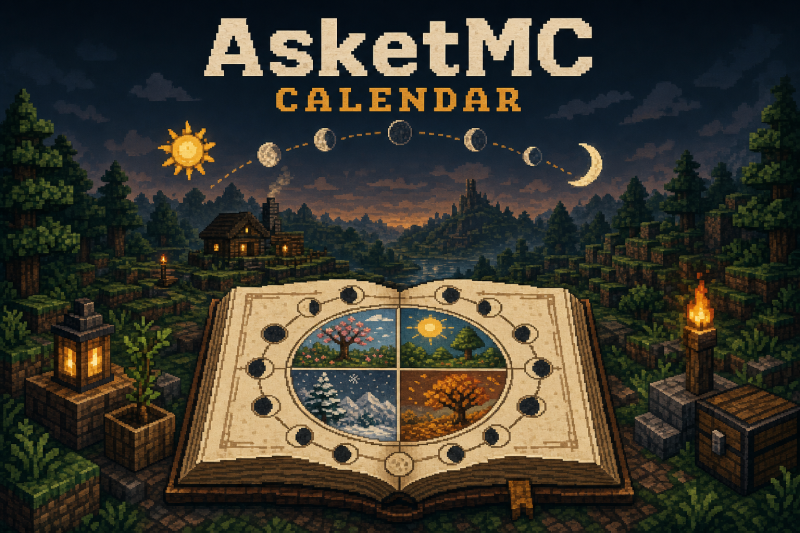AsketMC — летосчисление и сезоны Хеймура